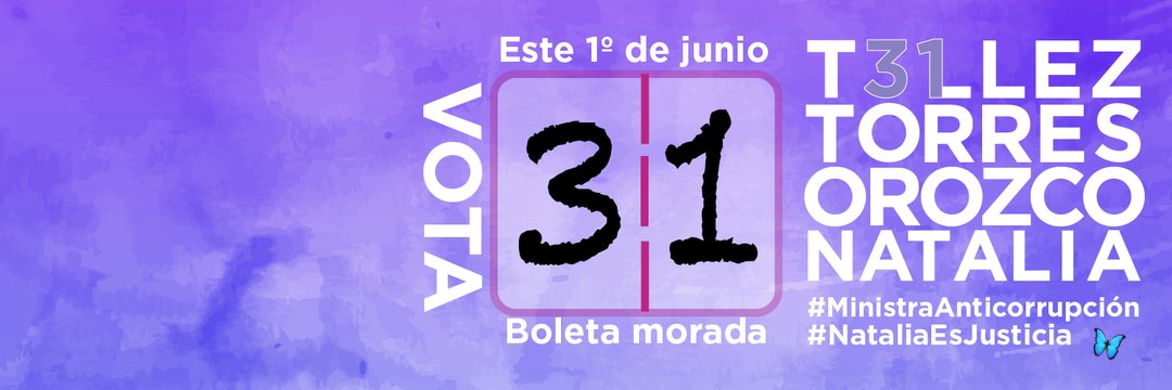 🚨 ATENCIÓN 🚨
HOY 27 de Mayo de 2025 
8:00 PM 
Tendremos en entrevista por Space X con la Magistrada <a href="/NaTellezTorresO/">Natalia Tellez Torres Orozco</a> Candidata a Ministra de la #SCJN
Boleta Morada #31 
NO TE LO PIERDAS!
En los comentarios pegaré el enlace para que se conecten EN VIVO! ⬇️

RT / ❤️