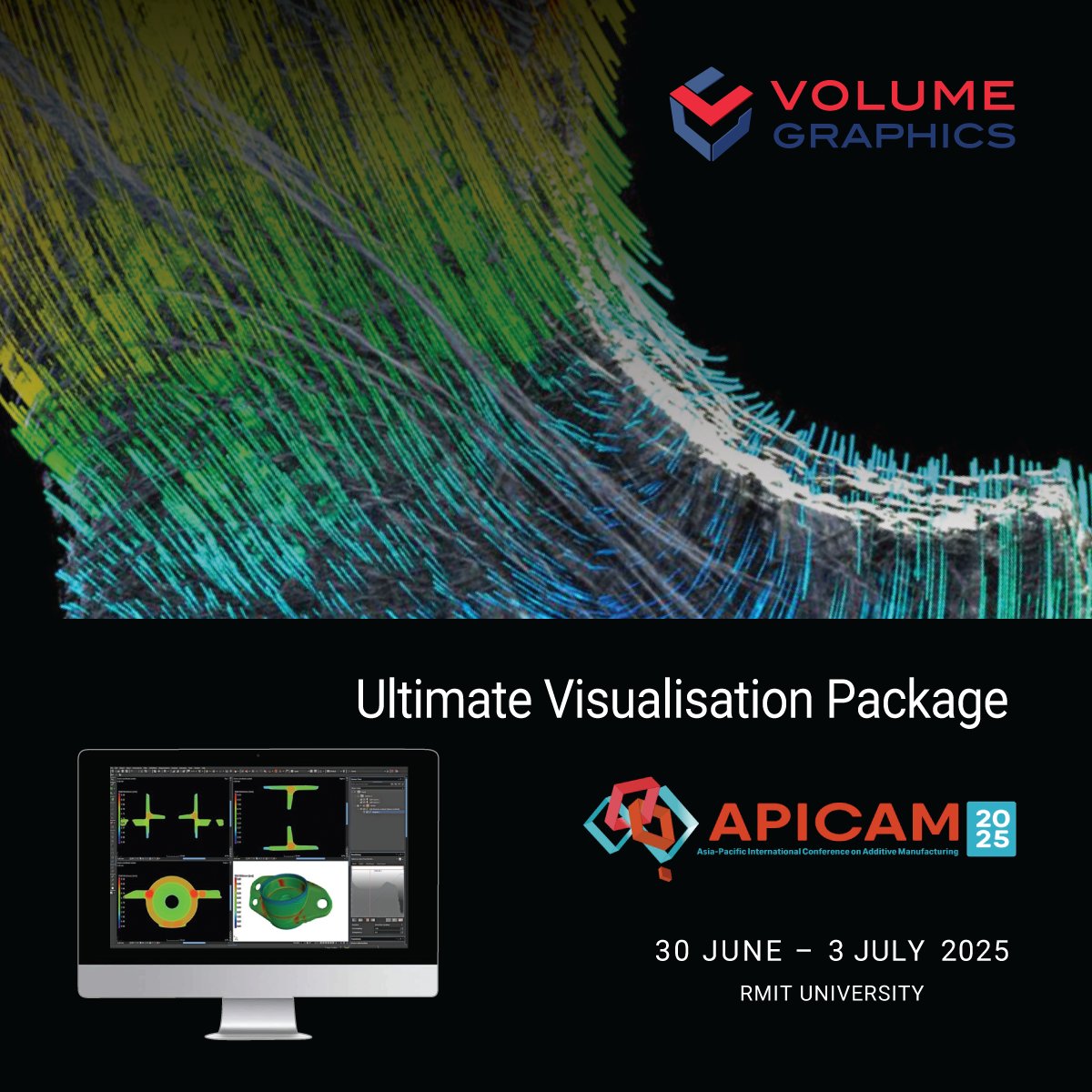 AXT_Australia's tweet image. When it comes to visualisation &amp;amp; analysis of #CT data, it doesn't get any better than @VGSTUDIO_MAX. There is no better way to image complex #3Dprinted parts non-destructively

Learn more 👉  www2.axt.com.au/vgstudio or see us at #APICAM

#ComputedTomography #Additivemanufacturing