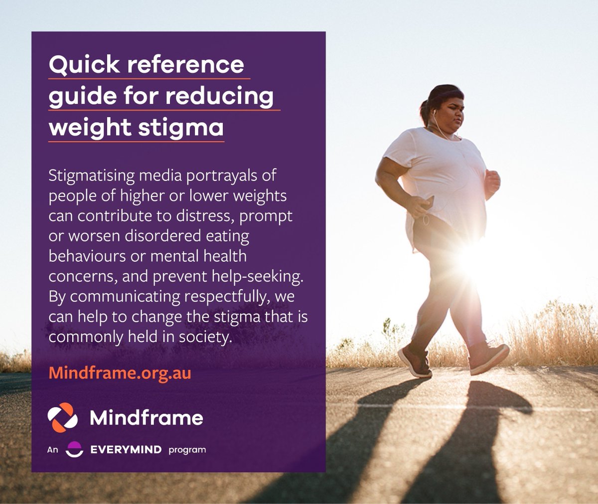 Responsible communication about bodies at all weights, shapes and sizes involves being aware of complexities and bringing nuance to the discussion. This free resource provides guidance to help reduce stigma and harm to individuals. Learn more: bit.ly/3XcWzZt