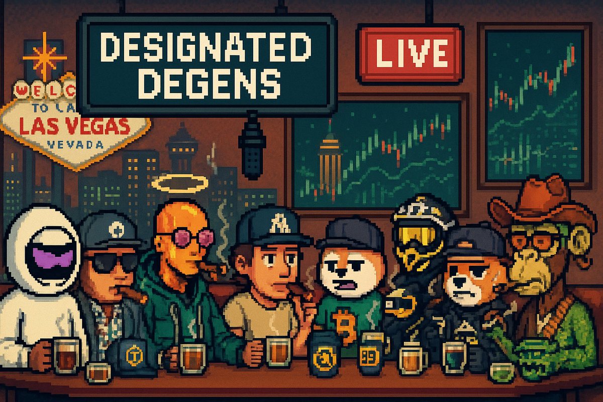 I’ll be in <a href="/TexchangeCash/">Texchange</a> Designated Degens spaces. Taking place in one hour at 9PM EST

Shill space, Chill space