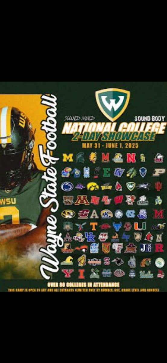 Dallas Moody (@dallasmoody_3) on Twitter photo I will be attending the College National Showcase at Wayne State University as a Running back in session 2 this weekend <a href="/coachtspence/">Ty Spencer</a> <a href="/EastKentwoodFB/">East Kentwood FB</a> <a href="/PrepRedzone/">Prep Redzone 🏈</a> <a href="/alex_pallone/">Alex Pallone</a> I will be attending the College National Showcase at Wayne State University as a Running back in session 2 this weekend <a href="/coachtspence/">Ty Spencer</a> <a href="/EastKentwoodFB/">East Kentwood FB</a> <a href="/PrepRedzone/">Prep Redzone 🏈</a> <a href="/alex_pallone/">Alex Pallone</a>
