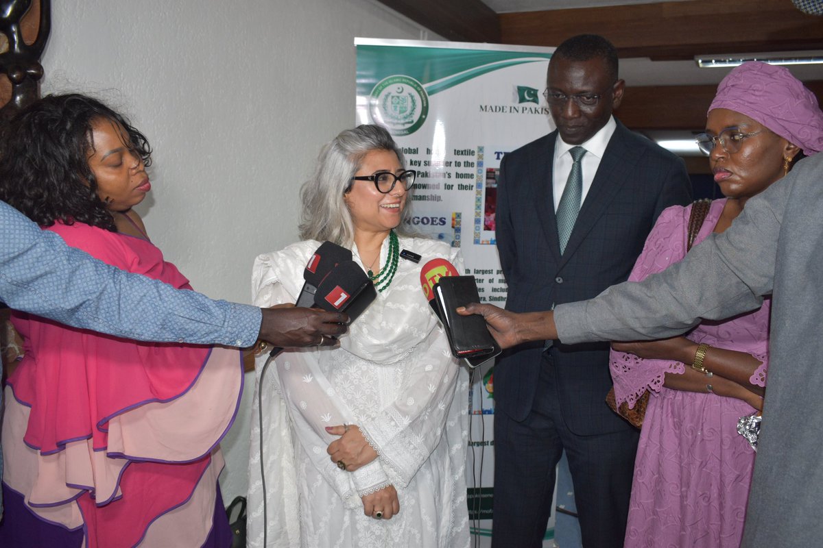 Saima Maymunah Sayed (@sayedmaymunah) on Twitter photo 🤩Wonderful to welcome 🇵🇰business delegation for the 1st Pakistan Senegal Trade and Investment Forum in Dakar!
Our Senegalese collaborators were dazzled by the opportunities presented in textile, IT, construction, energy & hospitality sectors in🇵🇰 🤩Wonderful to welcome 🇵🇰business delegation for the 1st Pakistan Senegal Trade and Investment Forum in Dakar!
Our Senegalese collaborators were dazzled by the opportunities presented in textile, IT, construction, energy & hospitality sectors in🇵🇰