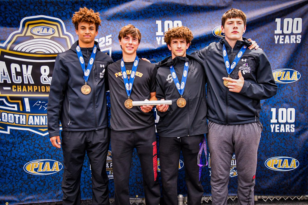 PIAA State Track Meet Results:
4th in 100m(11.13)
4th in 4x100m relay