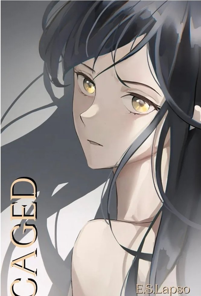 Check out the new cover for Caged by <a href="/kagukana/">parisa🦋</a> 
Check out this spicy light novel here:
a.co/d/euh83lV
#oeln #lightnovel #spicyfiction
