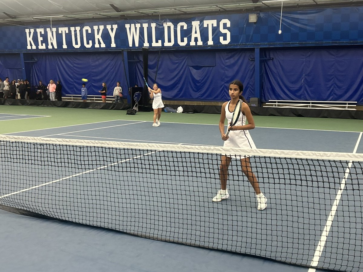 swhstennis's tweet image. State Update:

- Morgan Robertson/Peyton Lemily win 6-0, 6-1
- Paisley Harris/Ravnoor Dhaliwal win 6-3, 6-4

Second round will be played Wednesday morning.