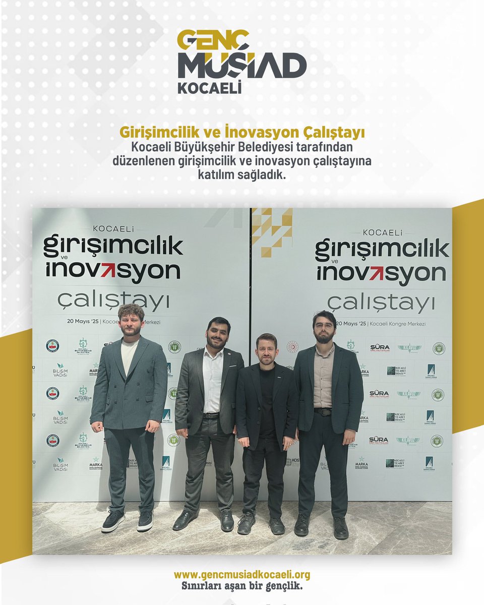 gencmusiad41's tweet photo. 📈⚙️Kocaeli Girişimcilik ve İnovasyon Çalıştayı’ndaydık.

Fikirden ürüne, hayalden değere giden yolda girişimciliği ve yeniliği konuşmak üzere bir aradaydık.

Kurulacak olan Girişimcilik ve İnovasyon Merkezi’nin, ekosisteme değer katacağına yürekten inanıyoruz.

#Girişimcilik https://t.co/SBwBNzFN6Q