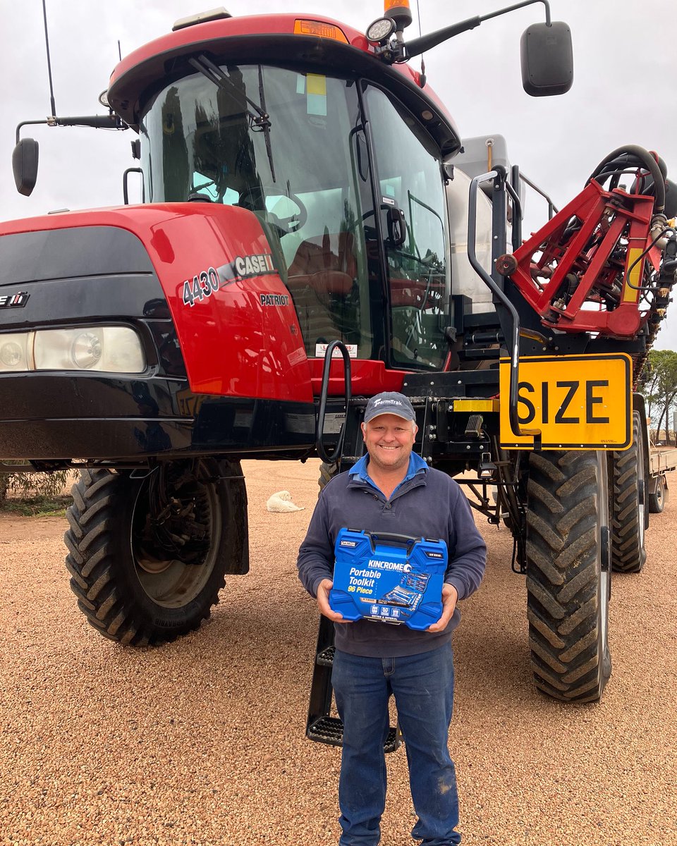 Big congrats to Nick, Cynthia and Henry Correll and the crew from Piringa Farming — on being the winners of the 2025 Seeding Toolkit Giveaway! 🏆

We’re so grateful for your continued support of FarmTrak, and it’s awesome to hear how the app’s helping make day-to-day life