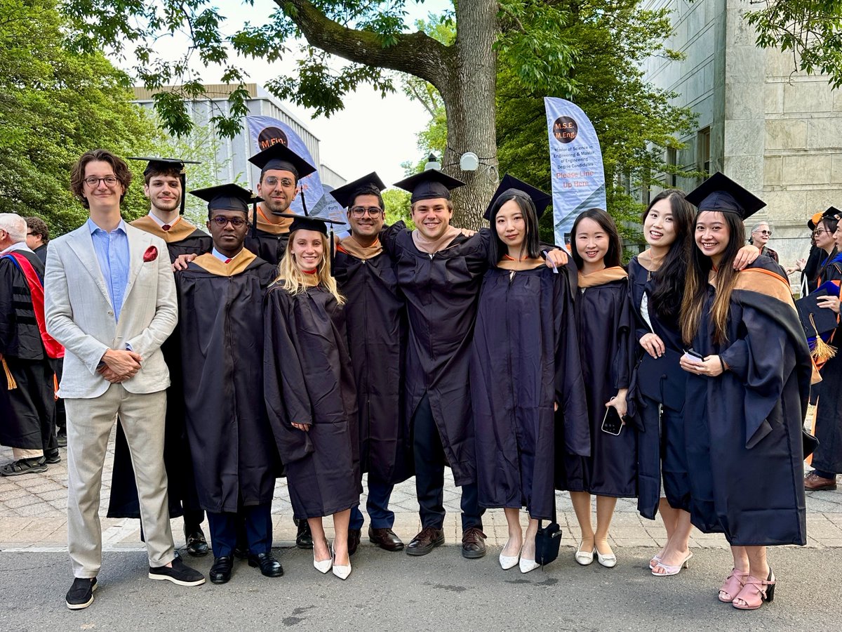 PrincetonBCF's tweet image. These tigers have earned their stripes! Congratulations to our 2025 Master in Finance graduates as they prepare to enter the finance world and take it by storm. #Princeton25 #PrincetonU
Read more about the celebration and our prize winners: bit.ly/3Z5YmkV