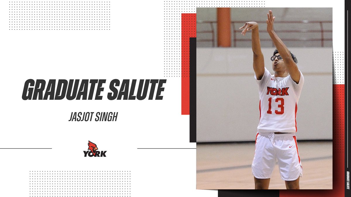 🎓 𝐆𝐑𝐀𝐃𝐔𝐀𝐓𝐄 𝐒𝐀𝐋𝐔𝐓𝐄 👏 Jasjot Singh
📚 Health Science

#YorkGrad25 #RiseAbove #TheCardinalWay #FutureTakesFlight #NCAAD3