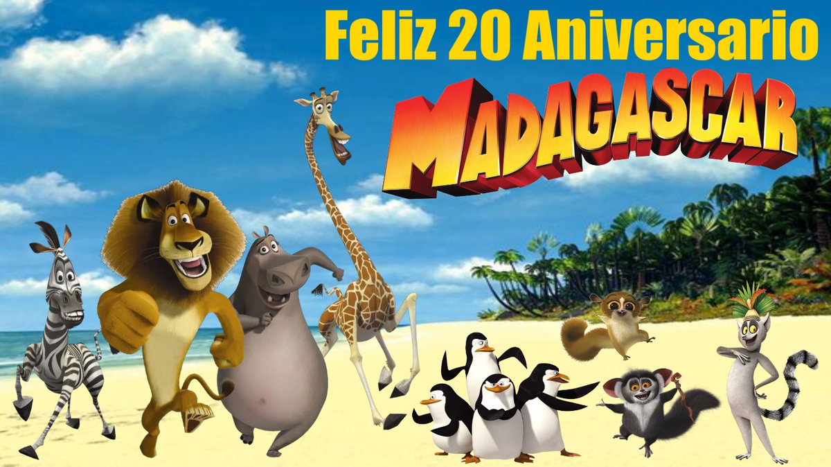 Un día como hoy se cumplen 20 años del estreno de Madagascar, y de mi parte hice está imagen. Espero que les guste.
#Madagascar <a href="/ricksparrow/">Ricardo Tejedo</a> <a href="/AlfonsoObregonI/">Alfonso</a> <a href="/CoyocoyoMendoza/">El Coyote</a> <a href="/dulcegue/">Dulce Guerrero</a> <a href="/mariofilio/">Mario Filio</a> #ArmandoRendiz <a href="/MarioArvizu/">Mario Arvizu</a> <a href="/soyidzi/">Idzi Dutkiewicz</a> <a href="/joselorozco58/">José Luis Orozco</a> <a href="/PepetoMacias/">J A M C</a> #Dreamworks