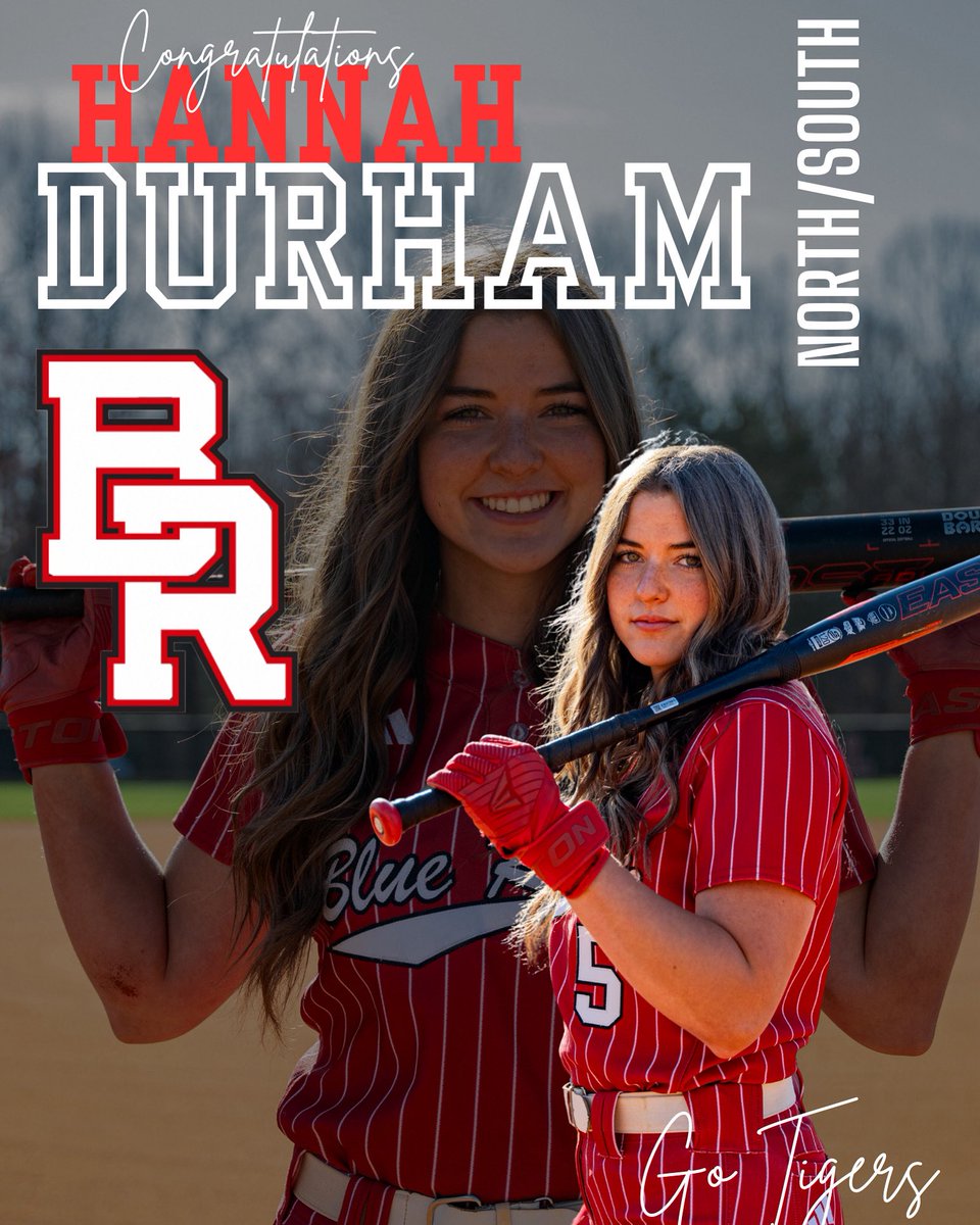 Blue Ridge High School (@brhstigers) on Twitter photo Shoutout to Hannah Durham for being named to the North/South team, Go Tigers! #HearUsROAR <a href="/AshleyCWardlaw/">Ashley C. Wardlaw</a> Shoutout to Hannah Durham for being named to the North/South team, Go Tigers! #HearUsROAR <a href="/AshleyCWardlaw/">Ashley C. Wardlaw</a>