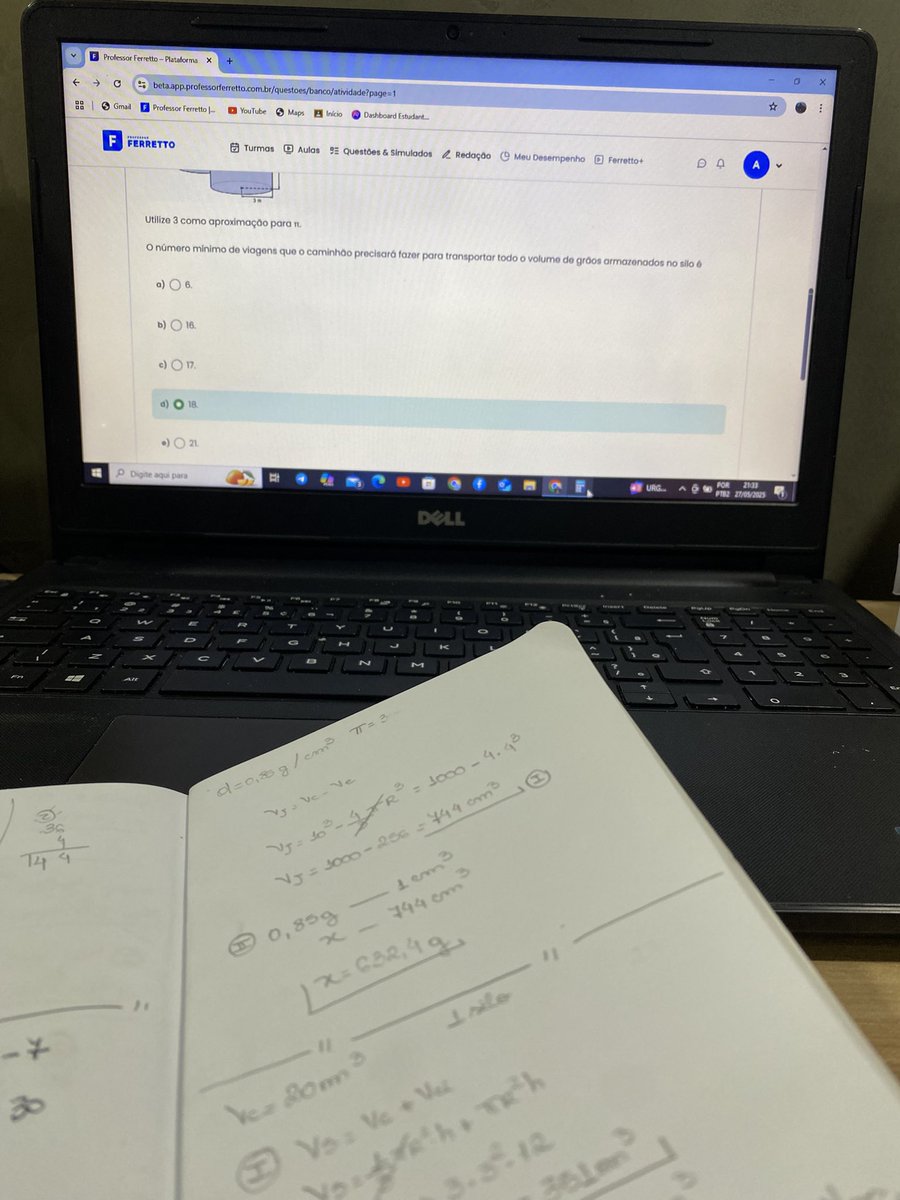 Lulu🩺 (@_studylulu) on Twitter photo Dia 73 estudando até passar.💫
Eu e o <a href="/prof_ferretto/">Professor Ferretto | ENEM e Vestibulares</a> unidos na geometria espacial. Dia 73 estudando até passar.💫
Eu e o <a href="/prof_ferretto/">Professor Ferretto | ENEM e Vestibulares</a> unidos na geometria espacial.