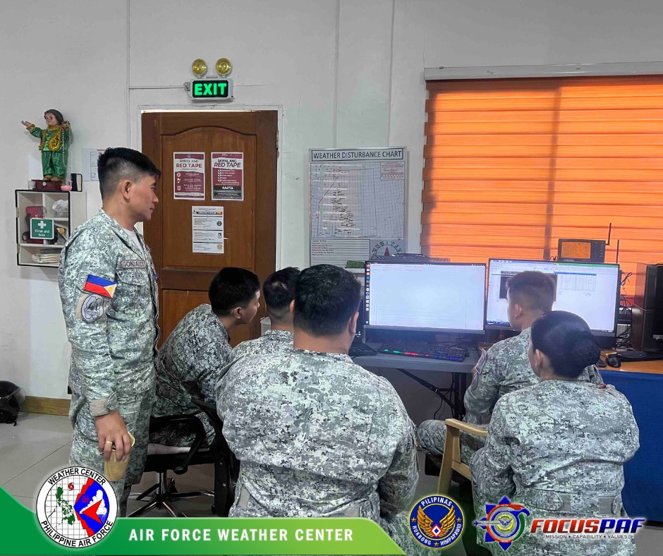 afwc_2025's tweet photo. 🌦️ CWFD, led by MAJ WYNDELL P GONZALES PAF, joined a WRF Workshop via VTC with PhilSA.

Engr. Ezeckiel B. Herrera shared insights on WRF system use &amp; tailored forecasting. 🌍🛰️

#WRFWorkshop #PhilSA https://t.co/rYoJSxjmWo