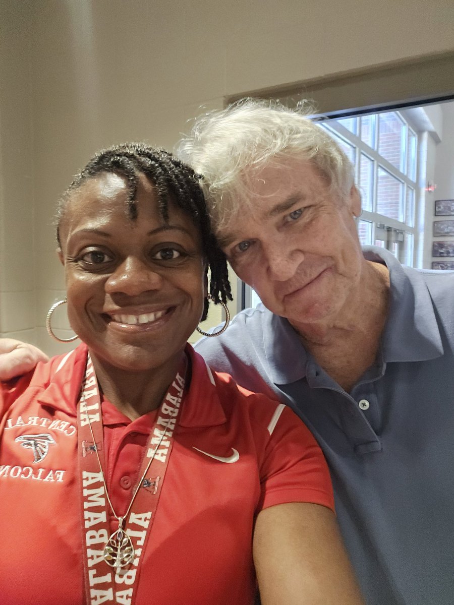 On the last day of school, I was blessed with a visit from my 12th grade English teacher Mr. McBride. He is the reason I went into education! He said, "I am so proud of you." 🥹 God brought me &amp; my career full circle in that moment. Those words meant the world to me! #Grateful