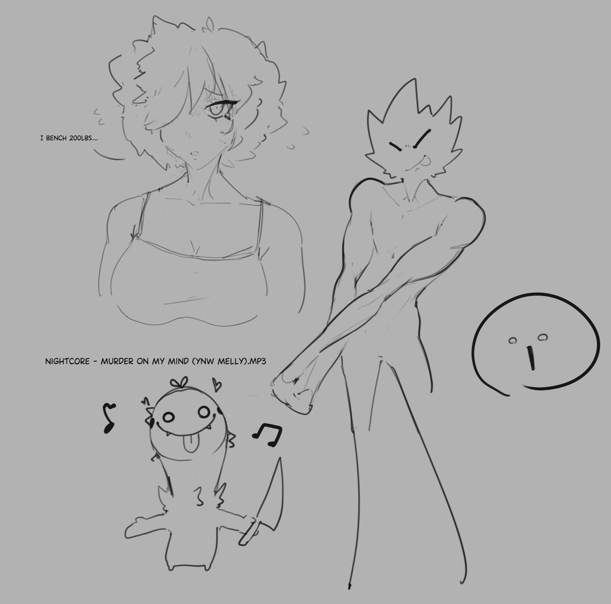 LilCherium's tweet photo. random recent doodles https://t.co/0qGAWeIuqZ