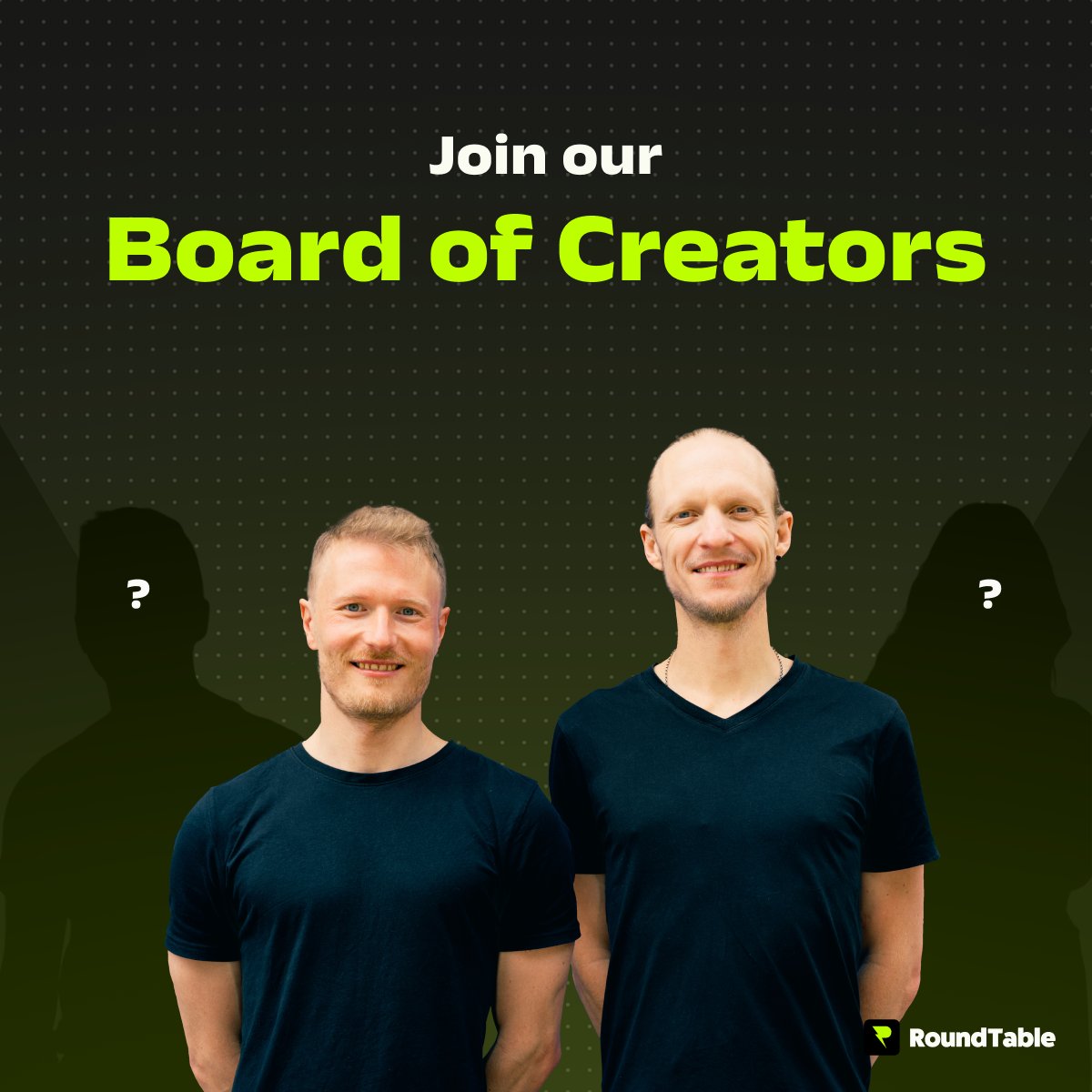itsrtble's tweet photo. Creators: Want to OWN a slice of the next big platform?

Get paid, earn equity, and shape RoundTable’s future of live creator-to-fan interaction.

Ready to use your influence like an entrepreneur? If you have fans, let’s talk!

🔓 Reply UNLOCK for the link.

#RoundTable #Creators https://t.co/JqiOJGlDq7