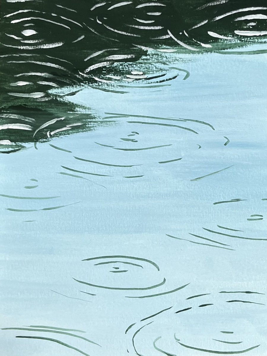 Acrylic on Paper
“Whisper”
F0  18cm ×13.5cm  (7"×5.3")