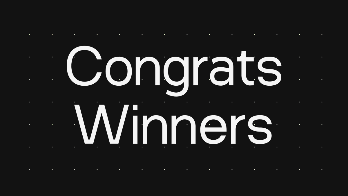 AleoHQ's tweet photo. 1/ We're excited to announce the winners of our latest Hackathon!

🥇 1st Place: VerifyAleo by @esren0x
Prize: 50,000 Aleo Credits &amp; Aleo NFT Standard bounty of 5,000 $ALEO
Project: https://t.co/vQ1IHNb1Pr https://t.co/xxwbhyPKOG
