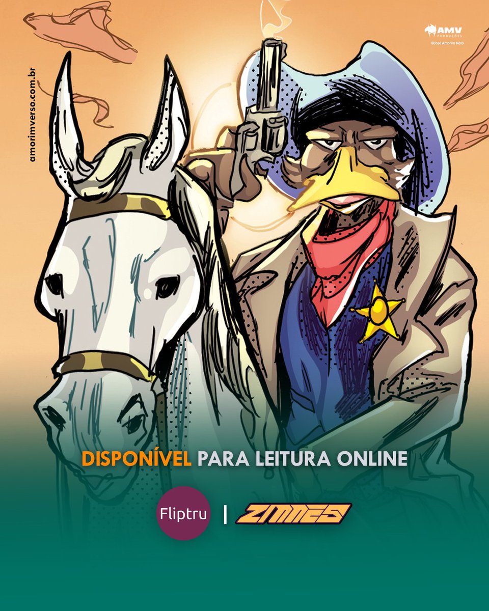 amorimverso's tweet photo. Lá vem o pato! Disponível para leitura online no @zinnesoficial e também no @fliptruhq 🦆

#amvproducoes https://t.co/vSsRWjHhtG