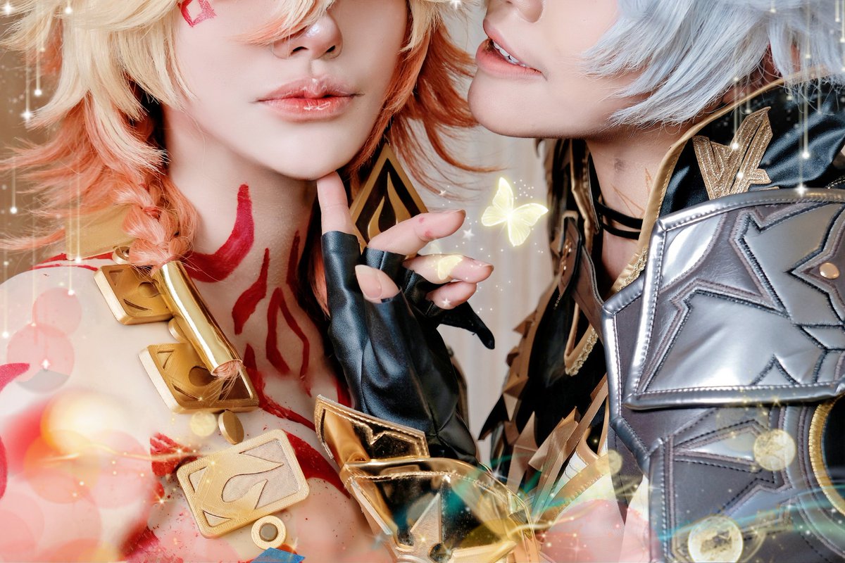 reijiqk's tweet photo. 🩵I nominate you for the title of the most beautiful man in Amphoreus.
.
🧡 ?
.
☀️ @Toya_nooto @No_o_to
🍷 Gureto Cosplay 
#ファイモス #phaidei #ไผ่มาย #phainon #mydei #mydeimos #honkaistarrail #honkai #hoyoverse #cosplay #honkaistarrailcosplay https://t.co/KZtOpEPuaJ