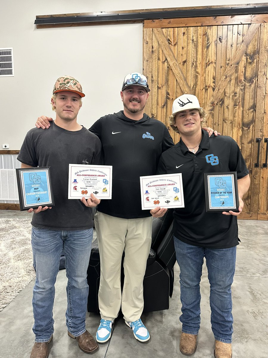 Carson Everhart (@carsoneverhar16) on Twitter photo Blessed to receive all conference honors as well as POTY for <a href="/baseball_oghs/">Oak Grove Baseball</a> <a href="/UNCGBaseball/">UNCG Baseball</a> Blessed to receive all conference honors as well as POTY for <a href="/baseball_oghs/">Oak Grove Baseball</a> <a href="/UNCGBaseball/">UNCG Baseball</a>
