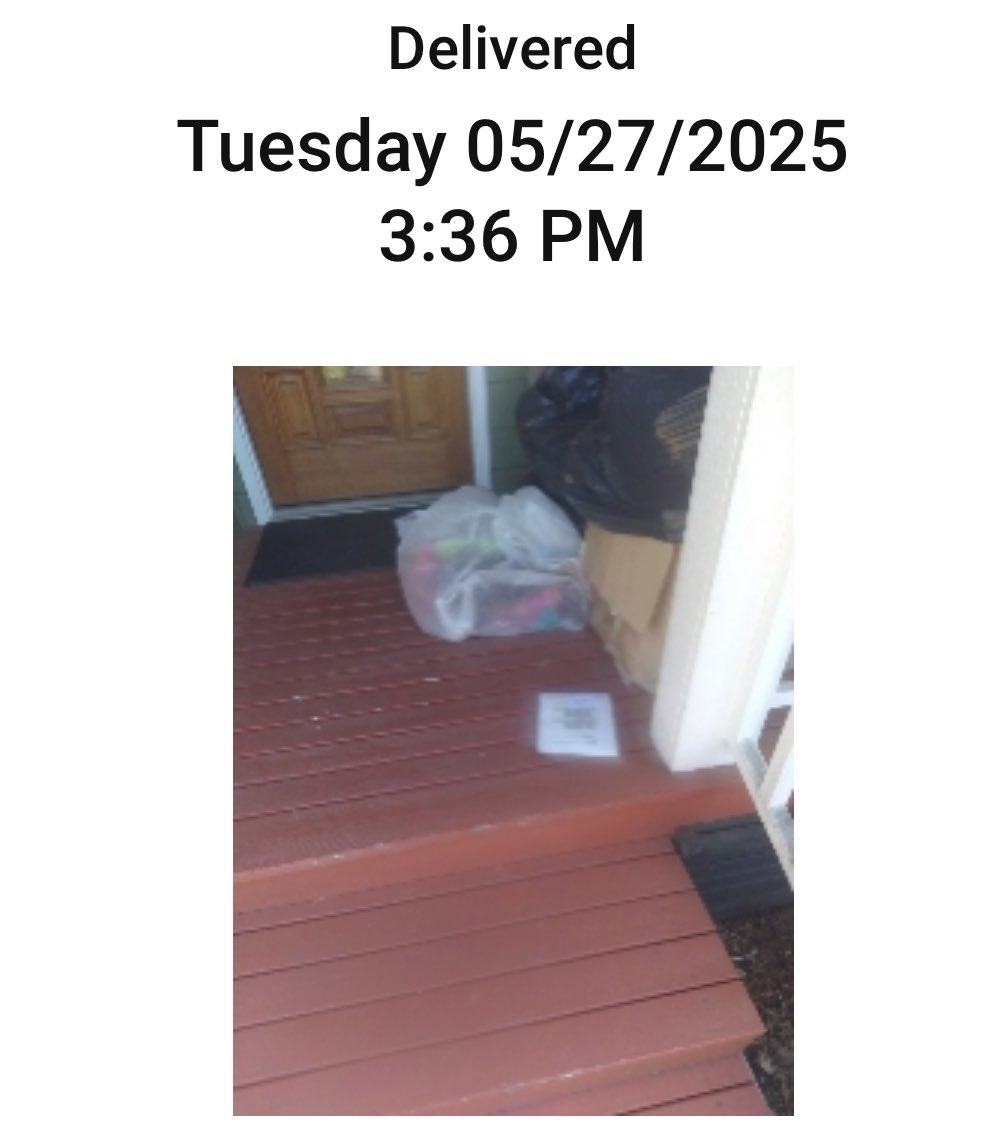 Retrofurbish (@retrofurbish_) on Twitter photo Here’s a fun story. I pulled this Isaac Paredes redemption & submitted it to <a href="/PaniniAmerica/">Panini America</a> on 6.10.21.
On 5.16 of this year I got an email that it shipped. FLOORED.
It was delivered today, except that’s not my porch. I waited 4 years for this card, gave up on it, got surprised Here’s a fun story. I pulled this Isaac Paredes redemption & submitted it to <a href="/PaniniAmerica/">Panini America</a> on 6.10.21.
On 5.16 of this year I got an email that it shipped. FLOORED.
It was delivered today, except that’s not my porch. I waited 4 years for this card, gave up on it, got surprised