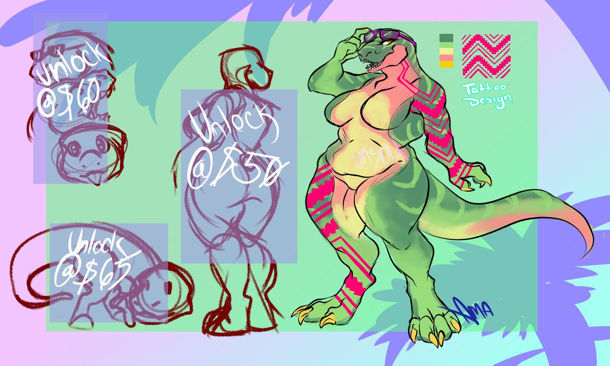 Hi there!! I have a ladder adopt auction going on over on FA! If you'd like to bid but don't have an FA, you can comment or DM me here ;u; Tons of bonus art is available!
furaffinity.net/view/60979792/
#furryart #furryadopt