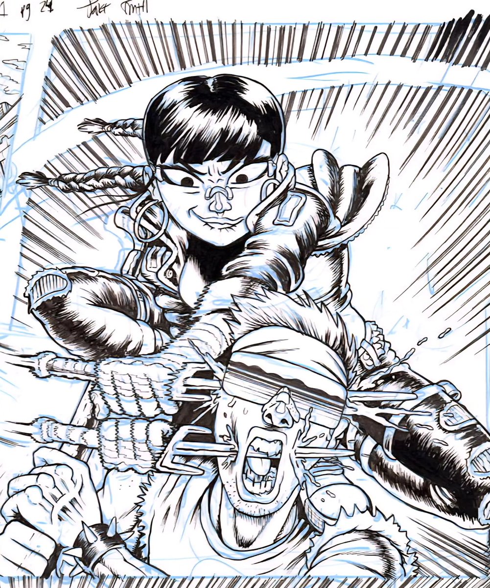 Kinetic Collectibles (@collectkinetic) on Twitter photo ROBOWOLF #1 original art by <a href="/JakeSmithArt/">Jake Smith</a> drops this Thursday, 5/29 at 1pm EST at KineticCollectibles.com!
Be ready to snag some insanity as Jake makes his debut drop with the brand new series' first issue. We couldn't be coming in any hotter... set your reminders now! ROBOWOLF #1 original art by <a href="/JakeSmithArt/">Jake Smith</a> drops this Thursday, 5/29 at 1pm EST at KineticCollectibles.com!
Be ready to snag some insanity as Jake makes his debut drop with the brand new series' first issue. We couldn't be coming in any hotter... set your reminders now!