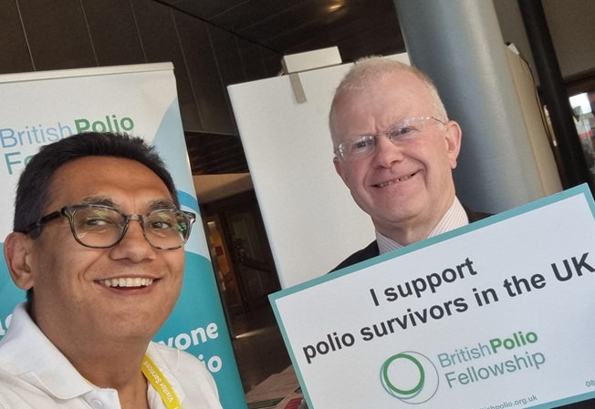 Britishpolio's tweet image. Met @JohnMasonMSP at Holyrood today as we raise awareness of #polio survivors in Scotland and across the UK. Thx for your support #PolioAwareness #Holyrood