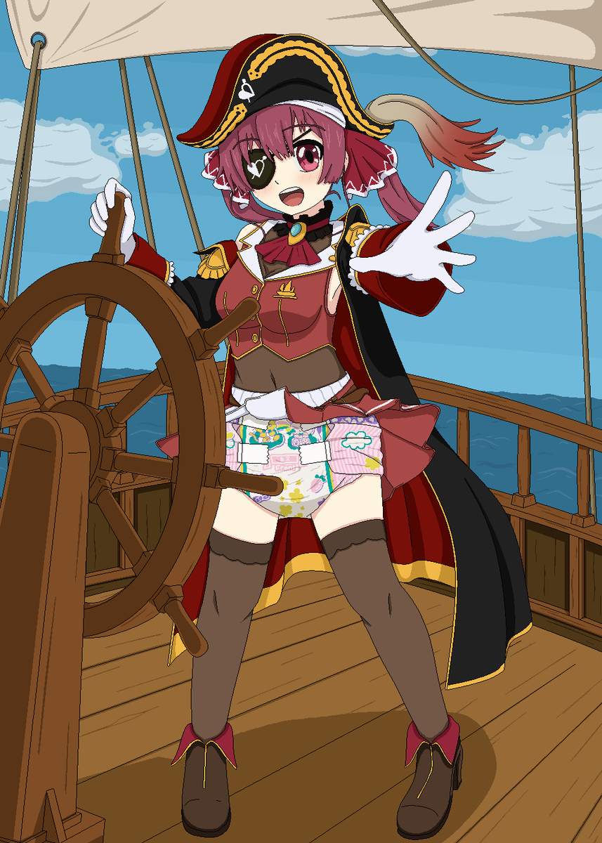 thecakies22's tweet photo. Sea captain!

see the remainder of these images here: https://t.co/DQ2gkVWG8R
alternative versions (brands): https://t.co/R0mymDXnbA

#abdl #abdlart #diaper #diaperart #マリンのお宝 https://t.co/iT3BKmLRs8