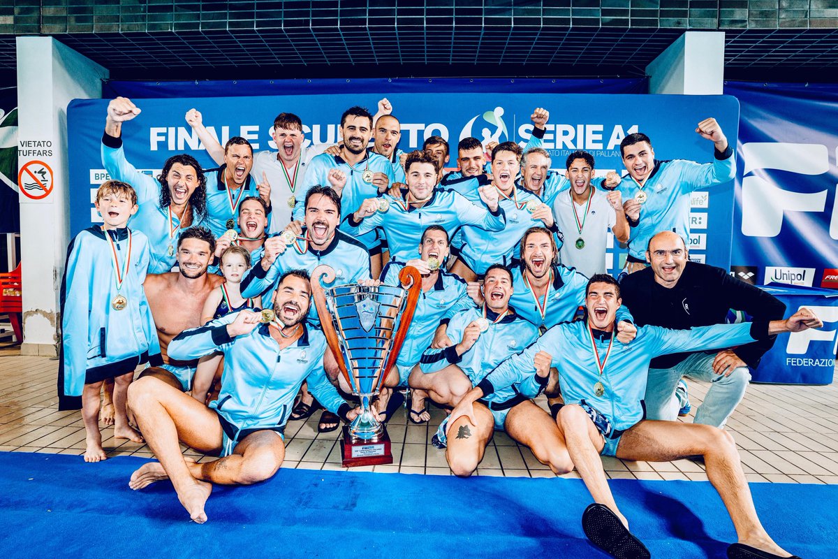 🤽🏻‍♂️La #ProRecco #Pallanuoto si laurea #CampionedItalia per la 37ª volta nella sua storia🏆

Complimenti ragazzi 👏🏻