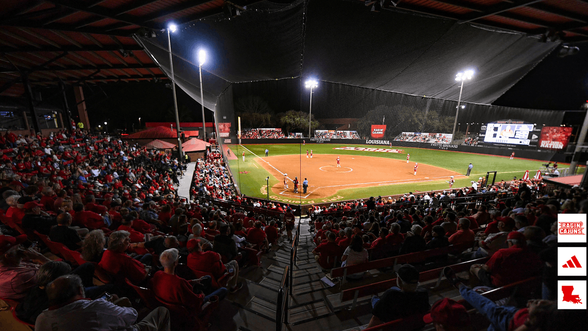 Louisiana Ragin' Cajuns® Softball tweet media