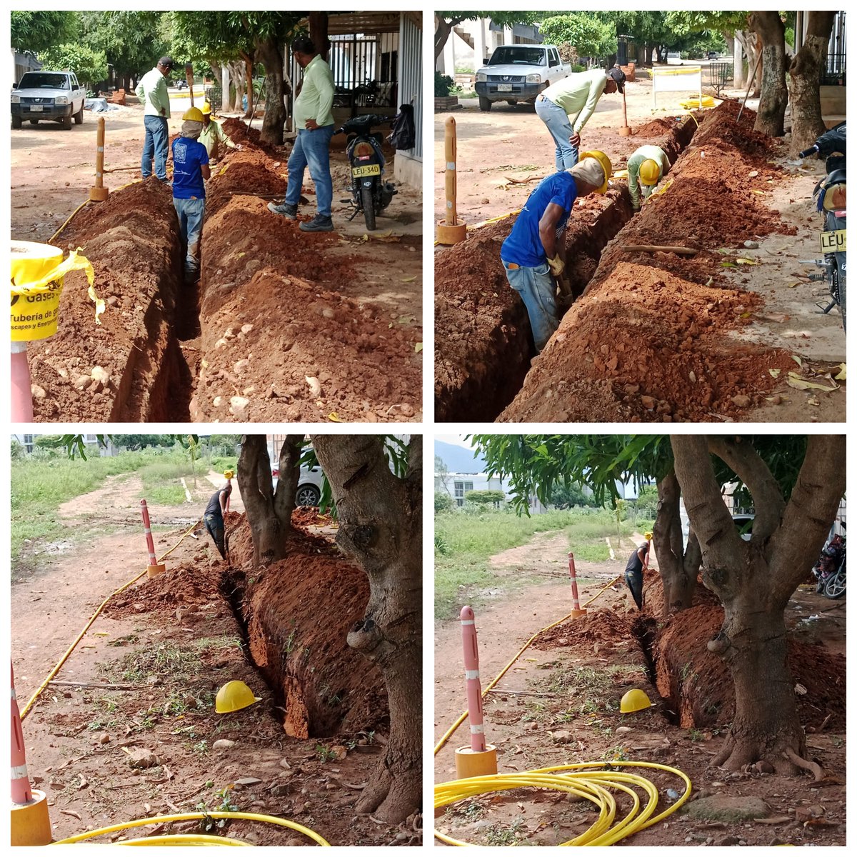 YeinerPaul's tweet photo. Inicio instalación de redes de servicio de  gas  natural en la  manzana  3  casa  17  etapa  3  del  barrio 450 años, gracias  a la  gestión realizada ante la superservicios y personería municipal gases del caribe.
@Superservicios @PersoneriaVpar @AlexAcunaReales @Mech1809 https://t.co/CqiA8CtFEy