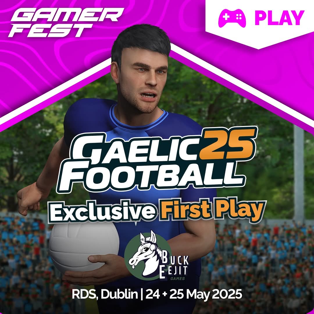 GamerFest_ie's tweet image. Just a slice of our playable games line-up for GamerFest! 🎮

From heart-pounding Gaelic Football action to “chilled-out” couch co-op on Overcooked, we’re packing the floor at GamerFest with 40+ incredible titles for you to dive into across the weekend! 💪

Compete, discover, or