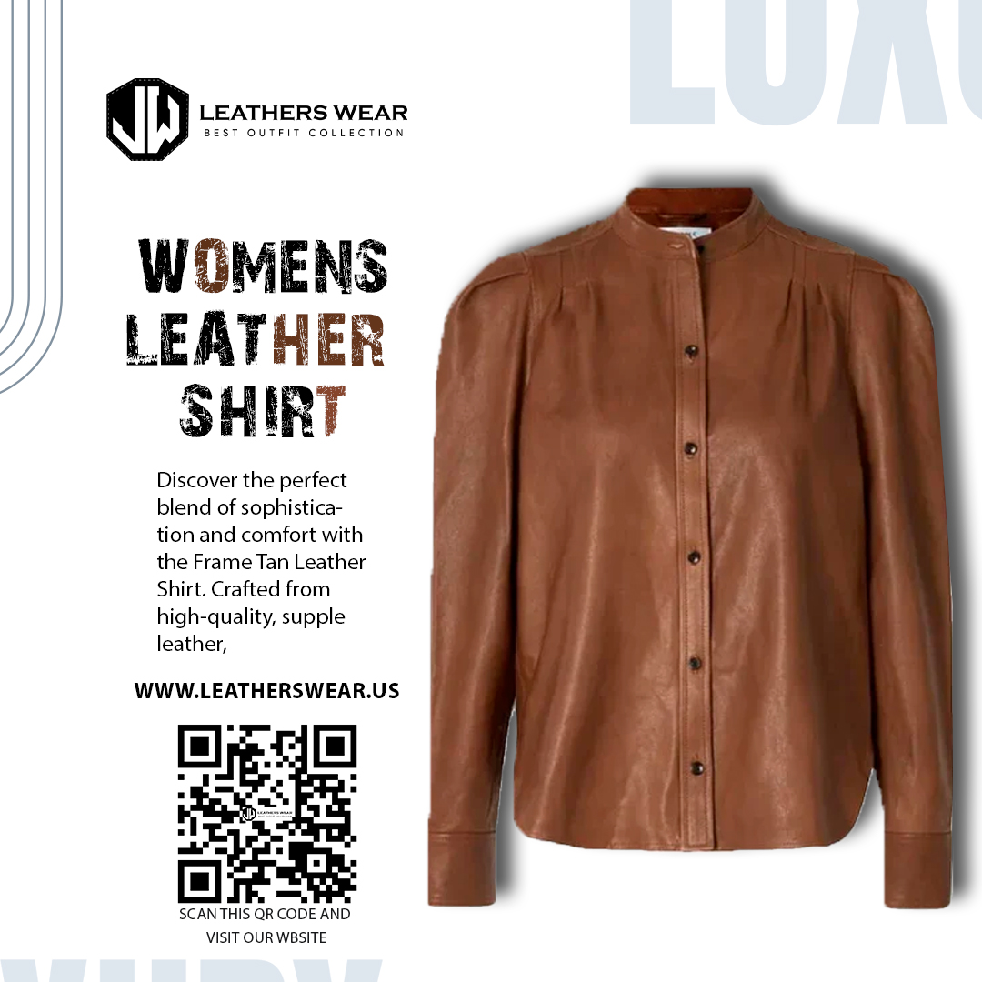 leatherswearus's tweet image. Frame’s tan leather shirt is giving “clean girl goes CEO” energy.

leatherswear.us/collections/le…

#TanLeatherShirt #FrameStyle #LeatherLook2025 #EffortlessEdge #MinimalistLuxury #ModernStaples #TimelessTones #LayeredLeather  #ChicUtility #WomensLeatherStyle
