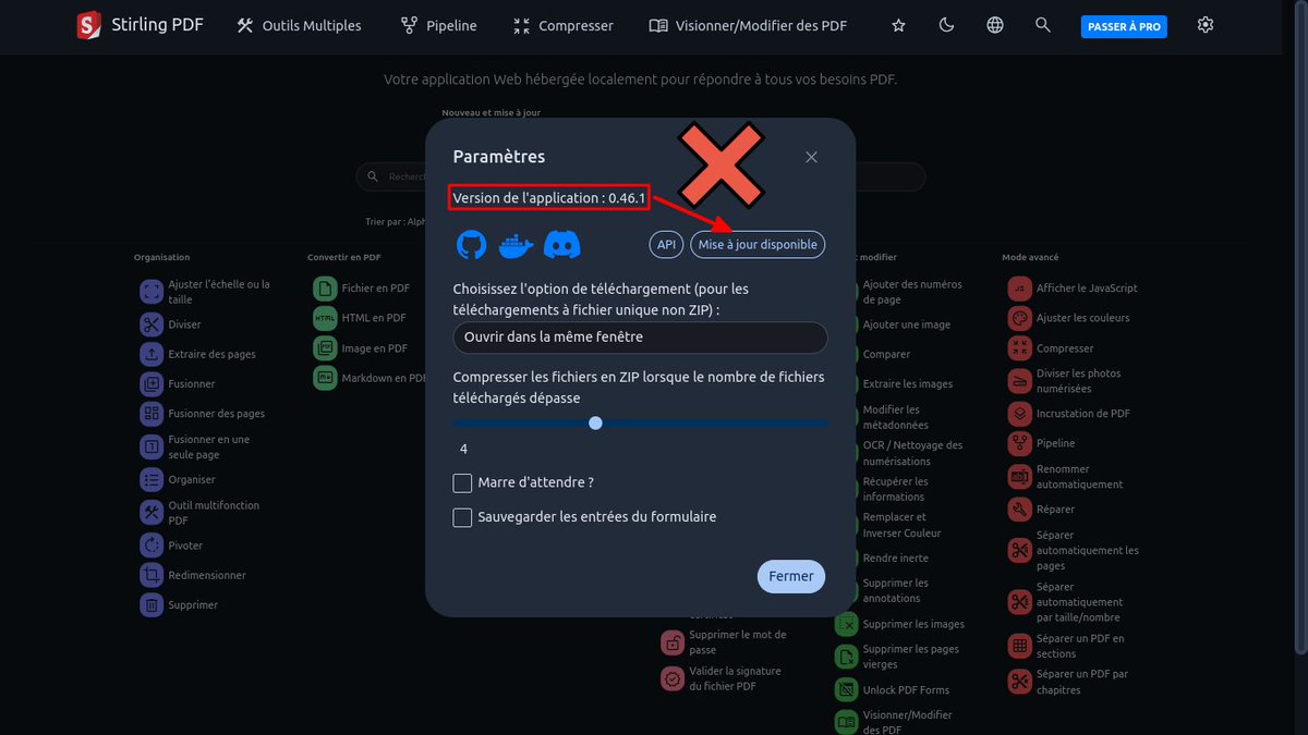 BlablaLinux's tweet photo. 1/2
Mises à niveau de la soirée...
#PwPush (https://t.co/FBvnQRDnFY) passe en version 1.55.0 avec la prise en charge de #MinIO ;
#StirlingPDF (https://t.co/ERSeHkYl6N) passe en version 0.46.2 ;
#Mattermost (https://t.co/QCG0kmsWUx) passe en version 10.8.0 ; https://t.co/gcak4emX8e