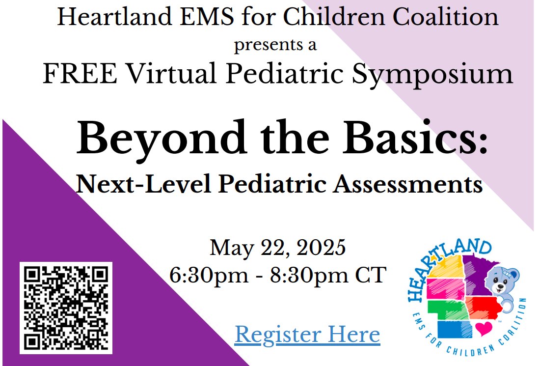 Indiana EMS Providers: Opportunity for virtual pediatric hours, this Thursday May 22nd.  <a href="/IDHS/">Indiana Homeland Security</a>