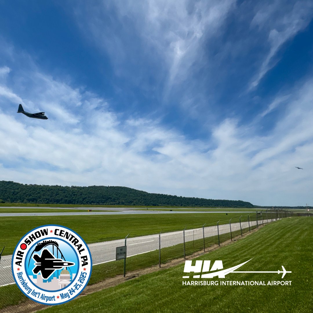 ✈️🎉 PA Air Show in 4 days—setup’s live at @flyhia!
⚠️ Saturday: SOLD OUT
🎟️ Sunday tickets 👉 paairshow.com
See the U.S. Navy Blue Angels &amp; more at MDT this weekend!
🔔 Performance schedule 👉 air.show/pa-sequence