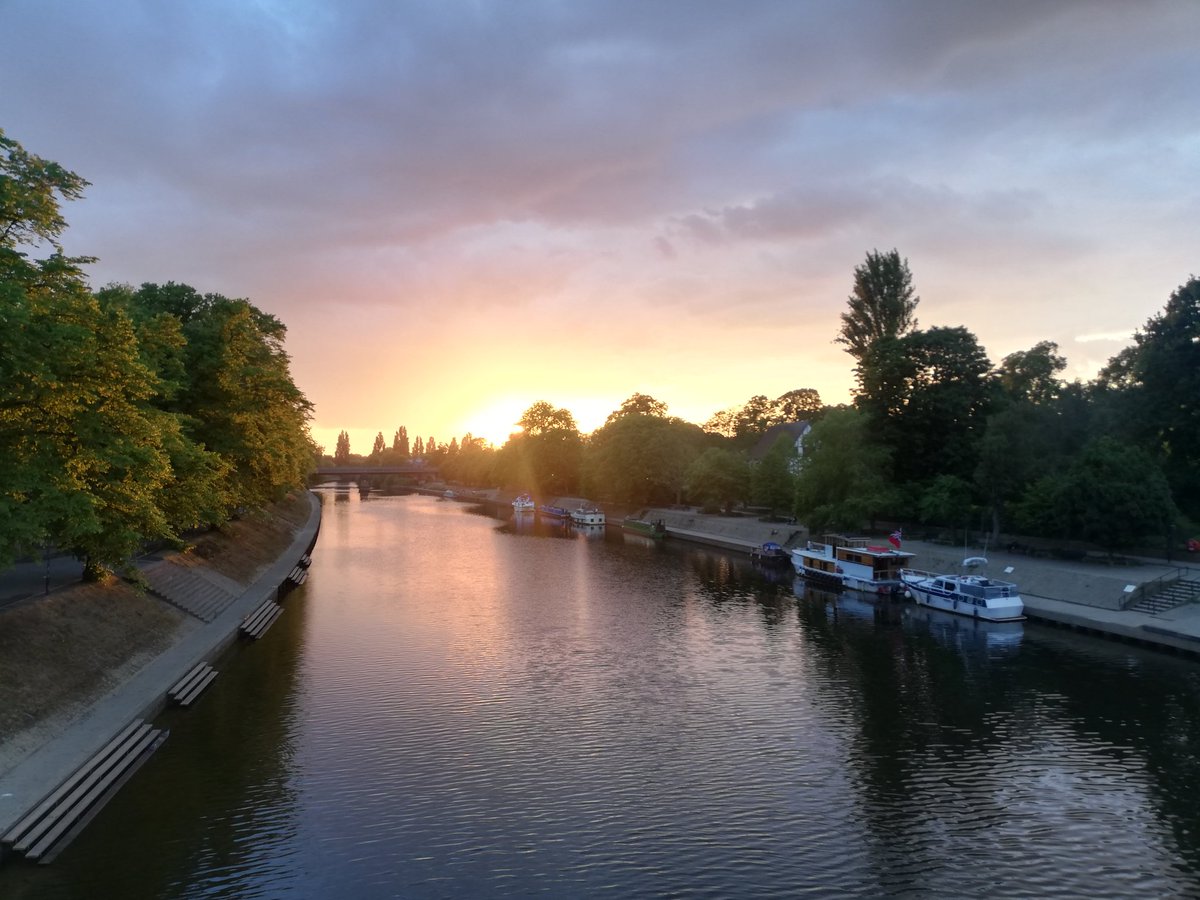 End of day one, evening stroll, love York 😍