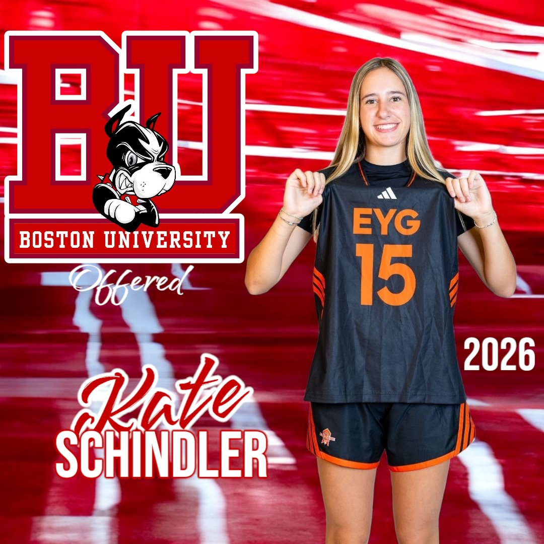 Elevate Elite (@elevate_elite) on Twitter photo Congrats to 2026 <a href="/kateschindler20/">Kate Schindler</a> on picking up an offer from <a href="/TerrierWBB/">BU Women's Basketball</a> today! #3SSB #EYG 📈 ⏫️ Congrats to 2026 <a href="/kateschindler20/">Kate Schindler</a> on picking up an offer from <a href="/TerrierWBB/">BU Women's Basketball</a> today! #3SSB #EYG 📈 ⏫️