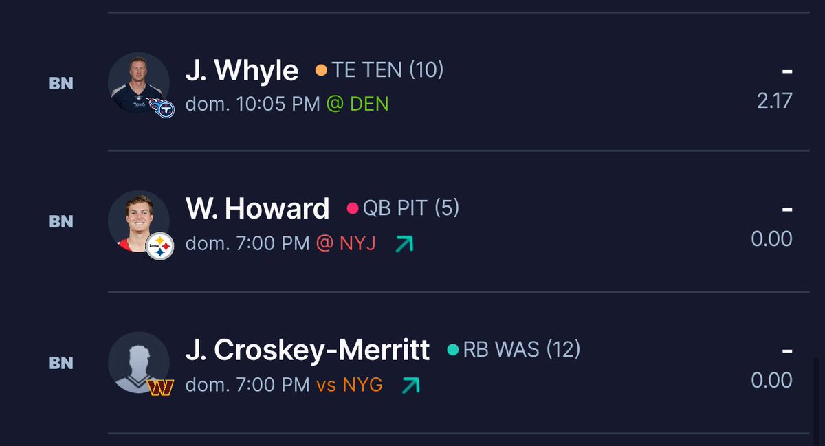 UAzkargorta's tweet photo. Previo al draft traspasé el 2.4 por el RB Tyrone Tracy y en mi pick 1.4 lo traspasé por el 2.05 y una R1 de 2026 con buena pinta y los picks fueron:
1.5 Quinshon Judkins
1.12 RJ Harvey
2.5 Luther Burden
3.5 Harold Fannin
3.12 Pat Bryant
4.4 Will Howard
5.4 Jacory Croskey-Merritt https://t.co/w1qHGa712G