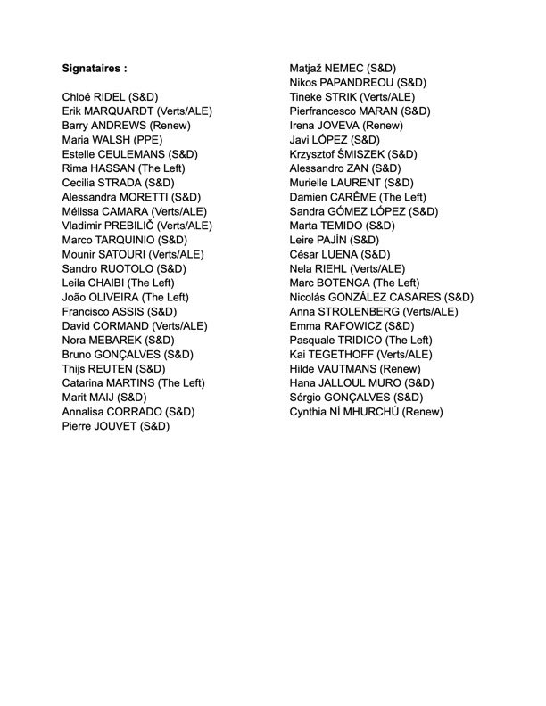 [🇪🇺🇮🇱] Chloé Ridel interpelle la Commission sur un projet de loi israélien

🔎 Chloé Ridel, députée européenne, a tweeté ce 20 mai 2025 qu’avec 50 collègues, elle interpelle la Commission européenne sur un projet de loi israélien visant à priver de financements les ONG défendant