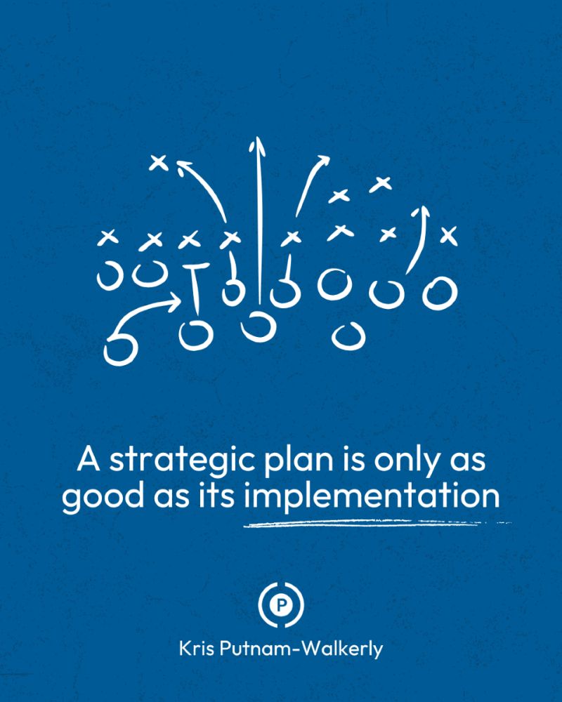 Strategy without execution = expensive daydreaming.

Nonprofits face tight resources, shifting policies, &amp; rising pressure to deliver.

❌ The plan isn’t broken
 ❌ Your team isn’t lazy
 ✅ The implementation process is flawed

Simplify. Clarify. Align.