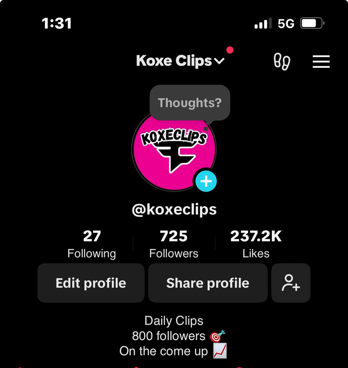 koxeclips's tweet photo. 1k s00n https://t.co/89YemS6PPS