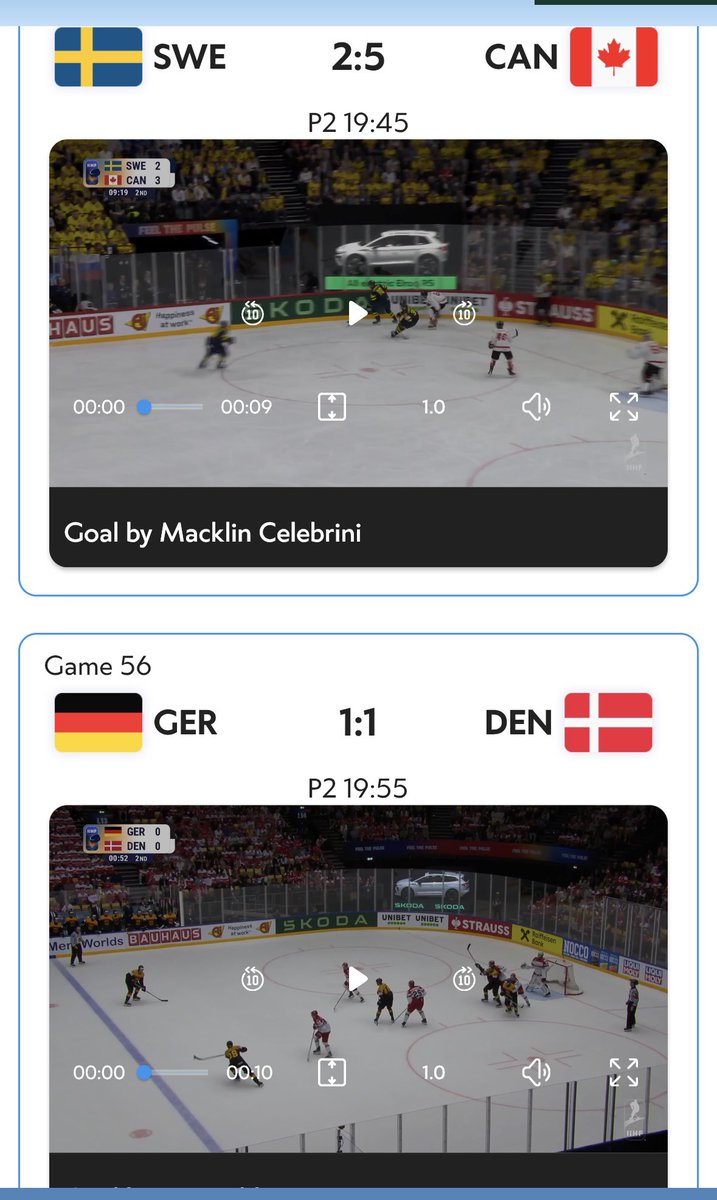 Nav tā, ka Zviedriem jāzaudē, lai nebūtu jātiekās ar Dāņiem? Kur gan, tad notiks certurdaļfināla spēle SWE:DEN #iihf2025