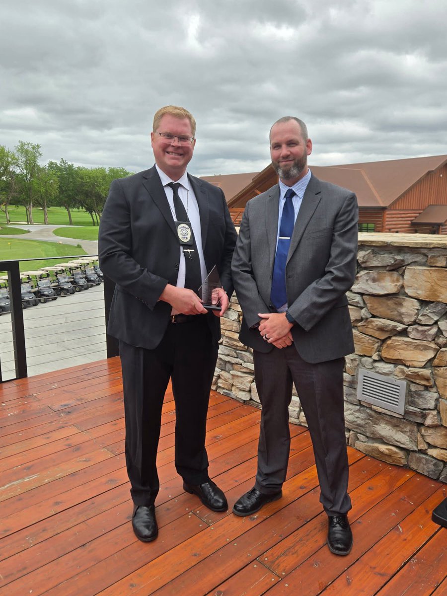 Congratulations to <a href="/SgtJLeifeld/">SgtJLeifeld</a> and Inv Batterman for winning the <a href="/MaddNebraska/">MADD Nebraska</a> Hero Award for MIP Enforcement!