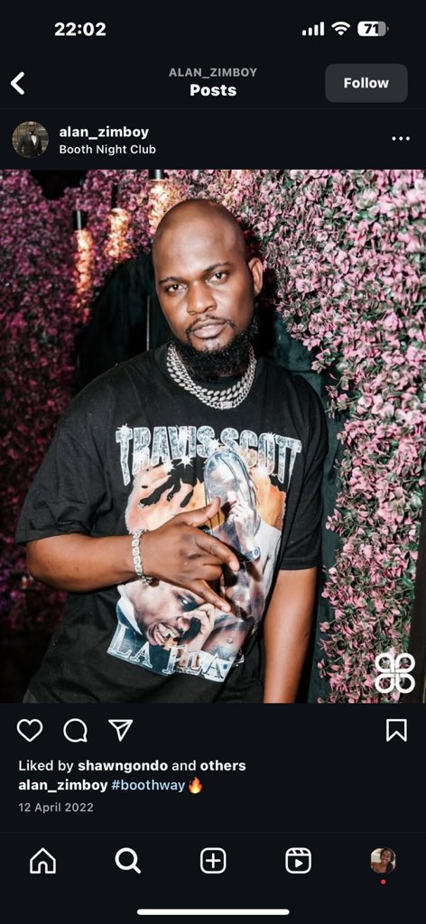 applelindt's tweet photo. This man goes by the name @alan_zimboy on instagram is going around robbing people , he robbed my daughter and is now blocking everyone contacting him. Be very aware whe dealing with him!!! https://t.co/IIUPeT1zUl