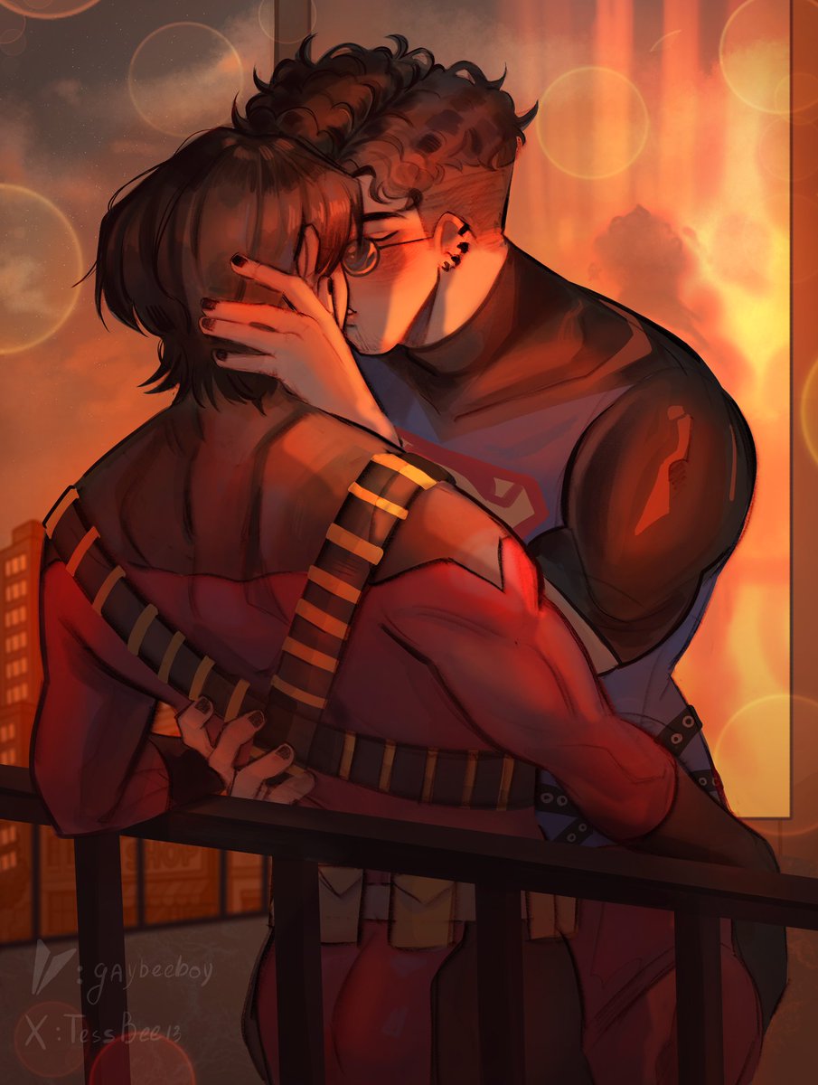 TessBee13's tweet image. Kiss ꈍ◡ꈍ
#timkon #TimDrake #connerkent #Kontim