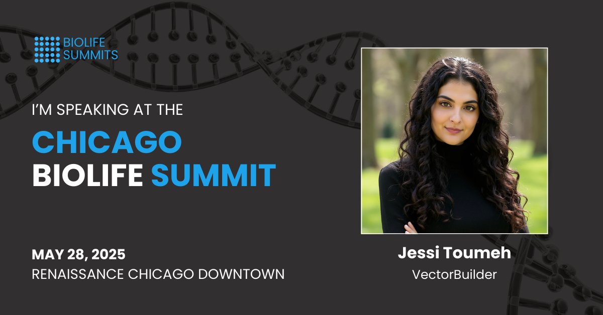 VectorBuilder's tweet image. Join us at the BioLife Summit as Jessi Toumeh, our Sr. Territory Manager, shares key insights on cell and gene therapy development with cliniVec™, our comprehensive solution to facilitating the transition from research to pre-clinical and clinical studies.

📍 Where: Chicago…