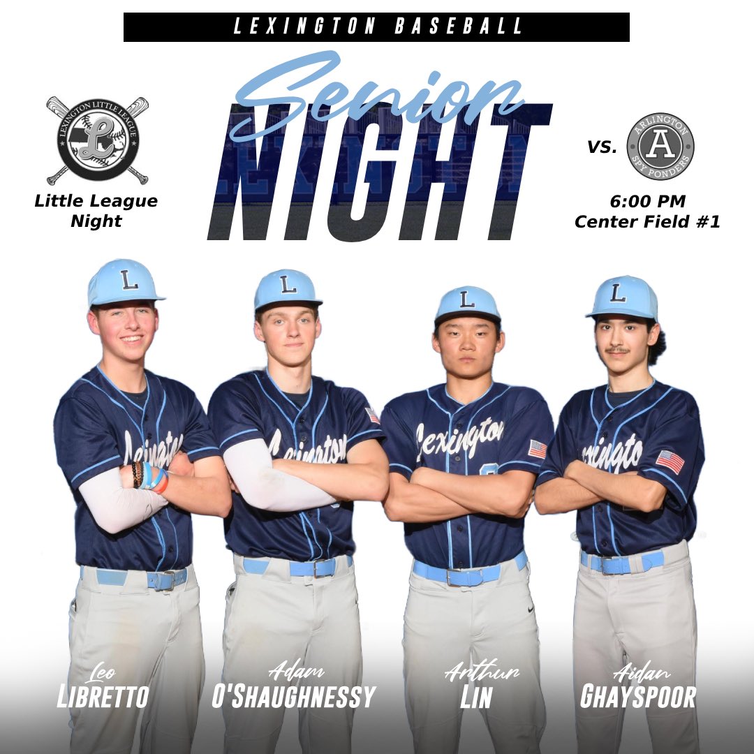 Lexington High School Baseball (@lexbaseball2024) on Twitter photo 